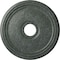Ekena Millwork Diane Ceiling Medallion (Canopies up to 5 3/8"), 18"OD x 3 5/8"ID x 1 1/8"P, Athenian Green Crackle CM18DIAGC - alternate 1